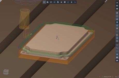 Вдоль контура